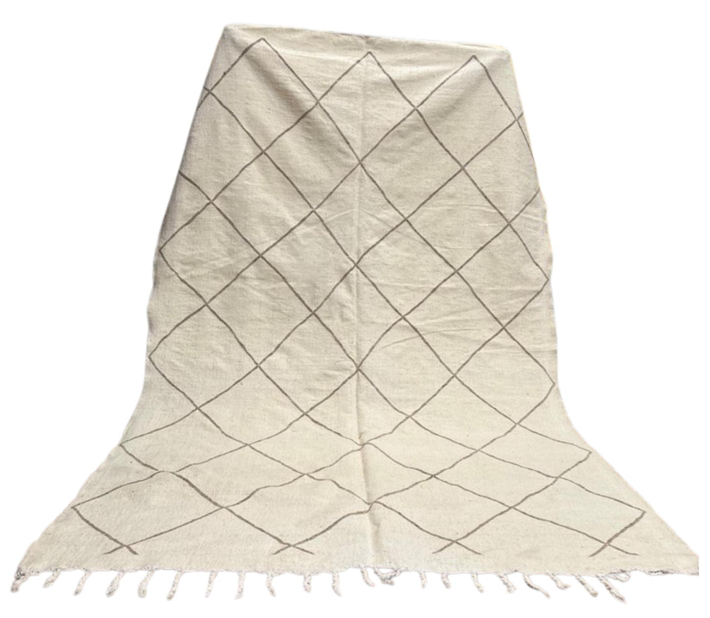 Tapis Kilim beige 3m x 2m