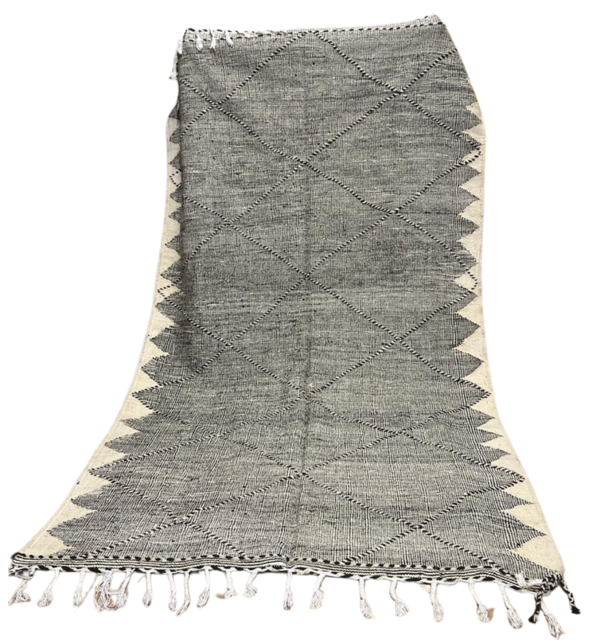 Tapis Kilim Noir 3m x 2m