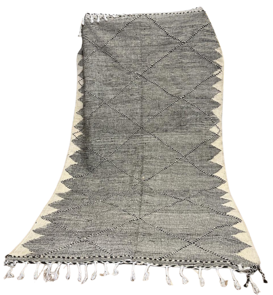 Tapis Kilim Noir 3m x 2m