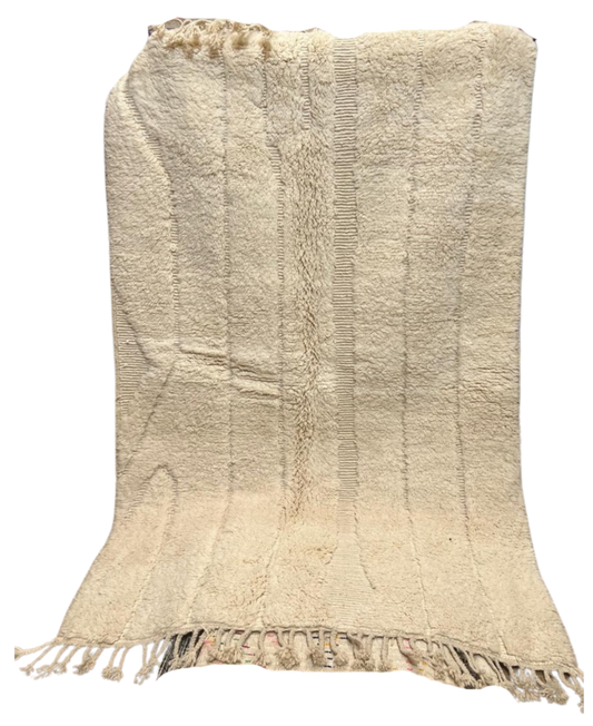 Tapis berbère blanc 3m x 2m