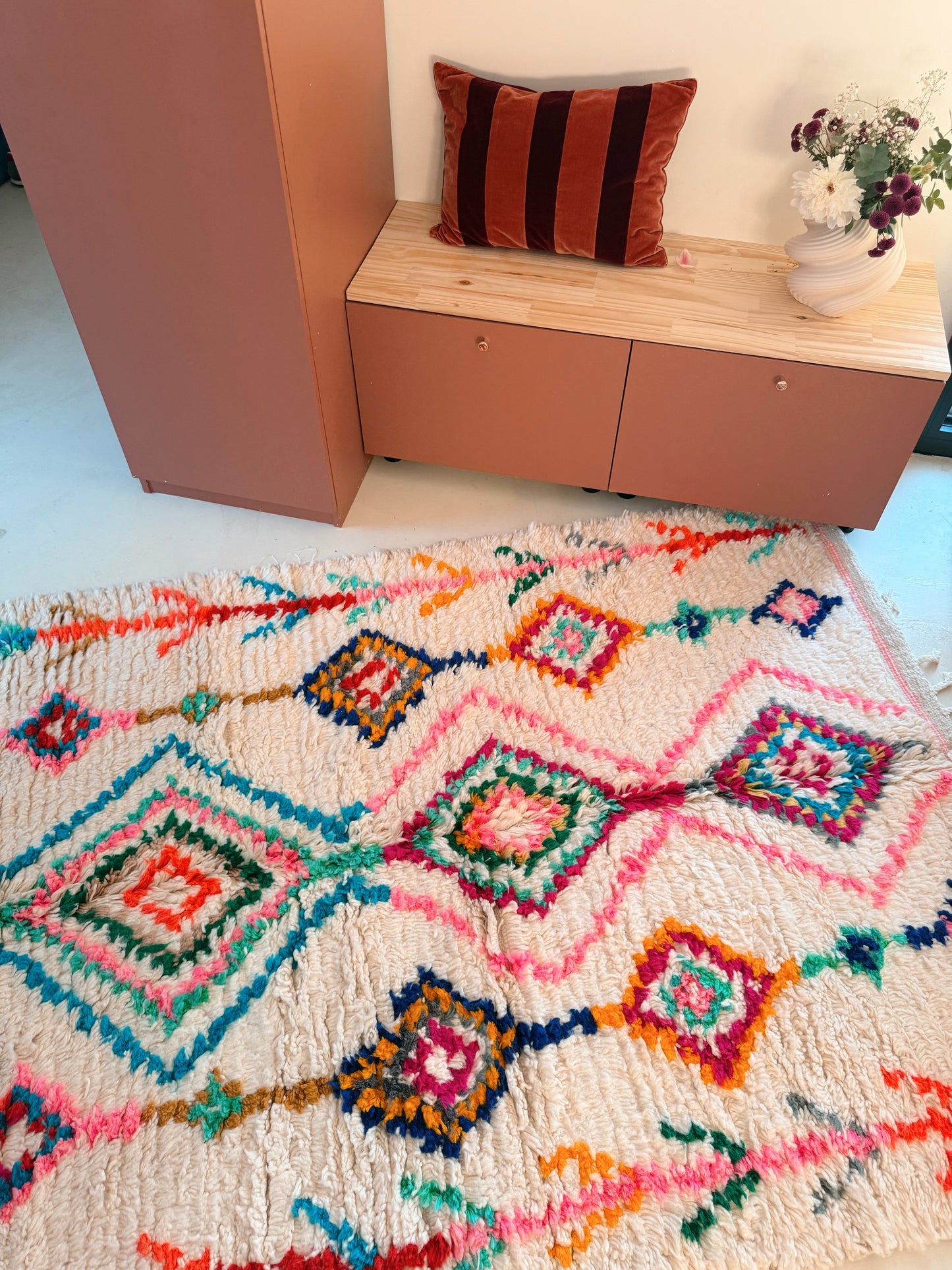 Tapis berbère Fun 2,5m x 1,5m